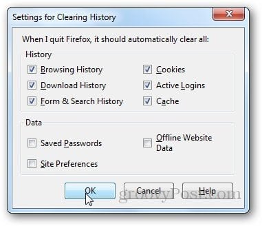 Firefox HIstory Delete 6