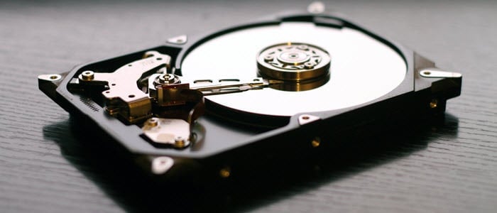 Hard drive example