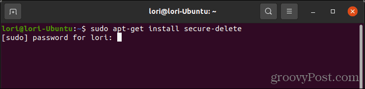 Install secure-delete in Linux