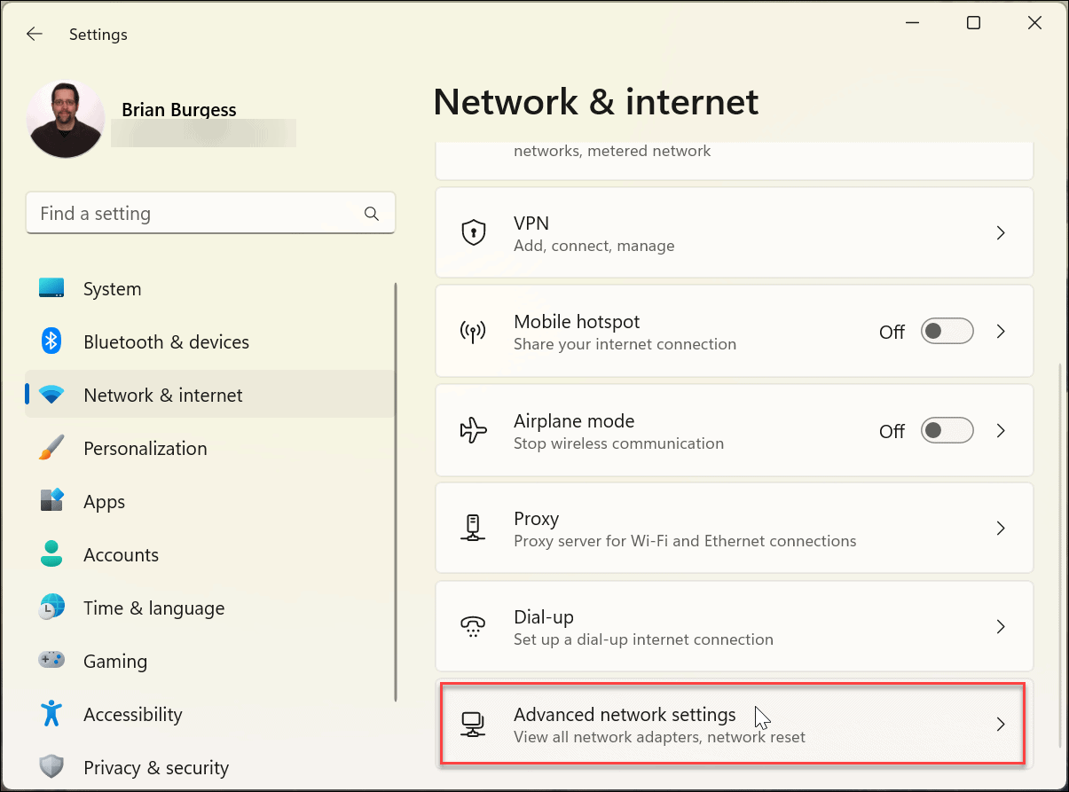 Find Your Router IP Address on Windows 11