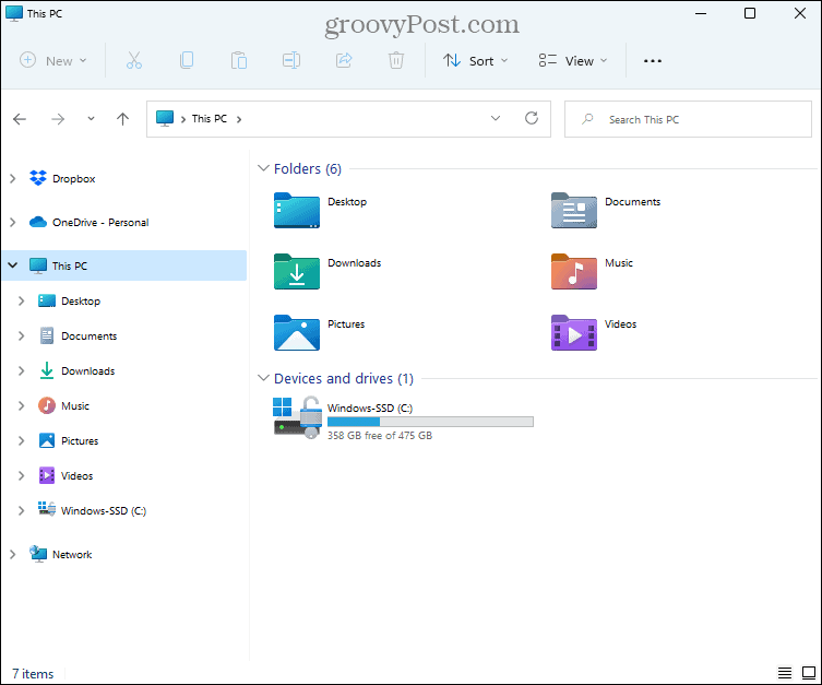 Quick Access removed from File Explorer