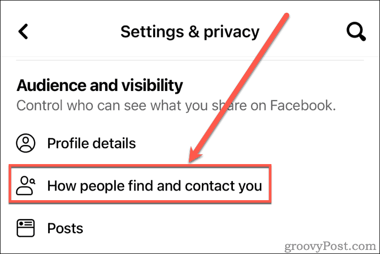 How people find and contact you