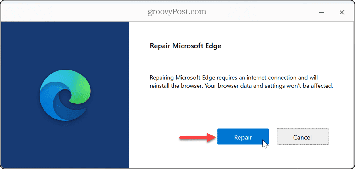 repair microsoft edge