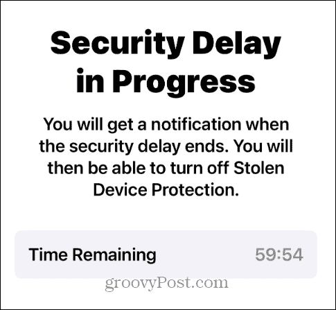 security countdown