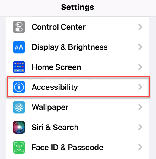 Accessibility