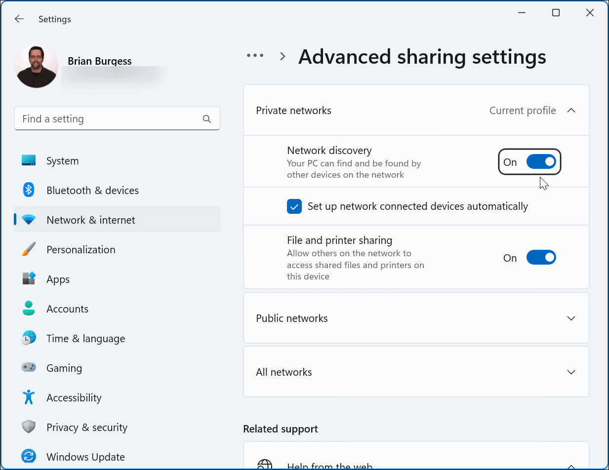 network discovery