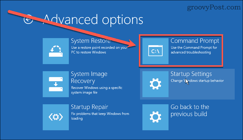 fixing disk errors in safe mode