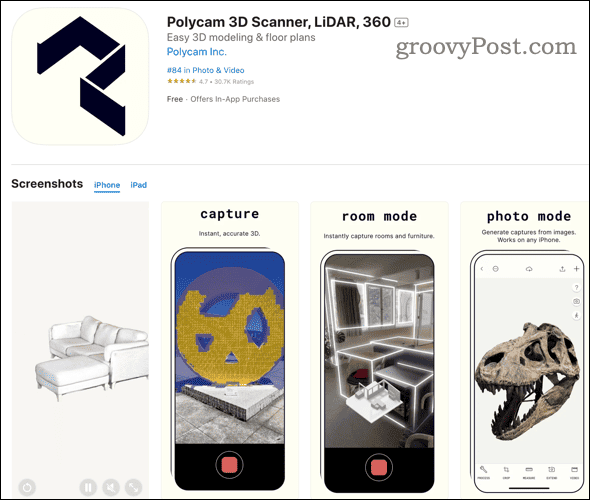 Polycam 3D Scanner