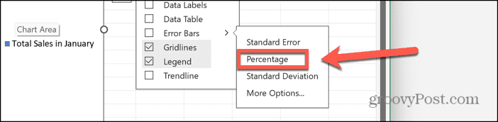 excel percentage