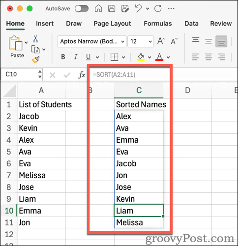 Excel Spill Errors Resolved