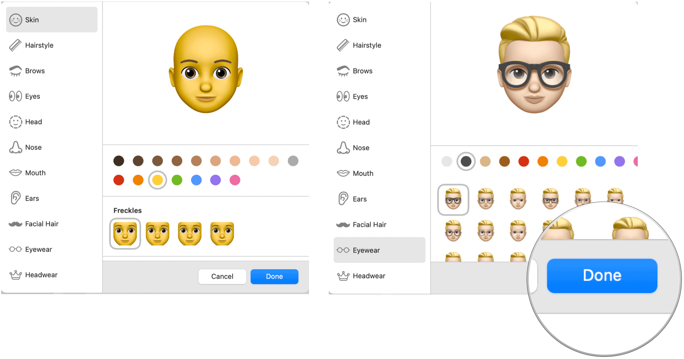 Final creating Memoji