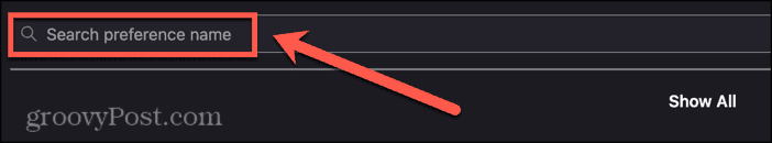 firefox search preference name