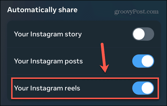 instagram share reels