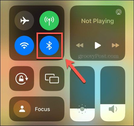 ios bluetooth toggle