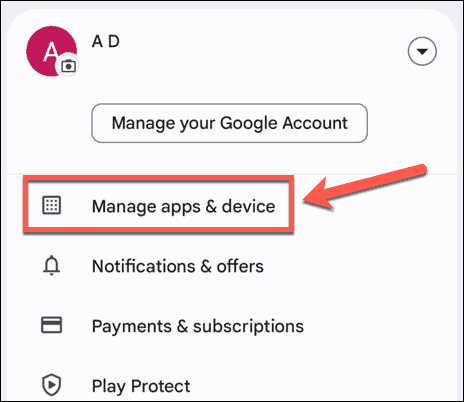 android manage apps