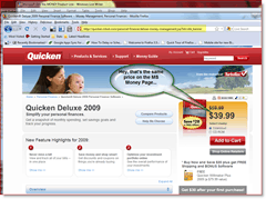 Standard Intuit Quicken 2009 Pricing