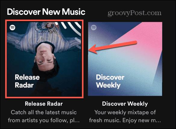 spotify release radar