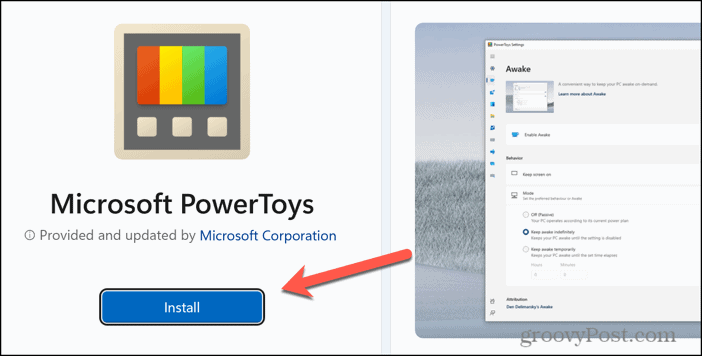 windows install powertoys