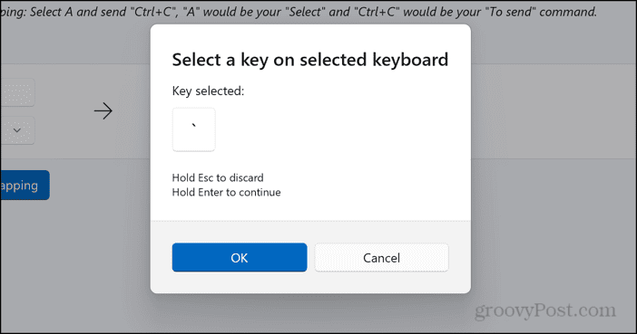 windows confirm key