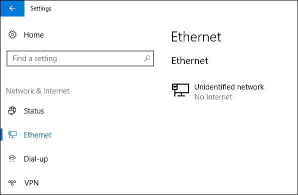 Windows 10, Ethernet, Metered Connection, Creators Update, Operating system