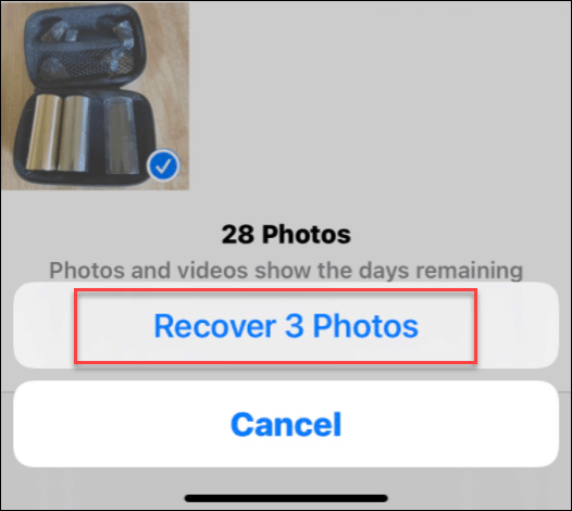 Recover Photos from iPhone iOS 14