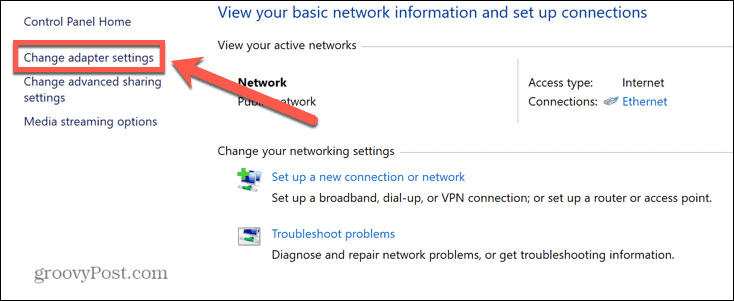 windows 11 change adapter settings