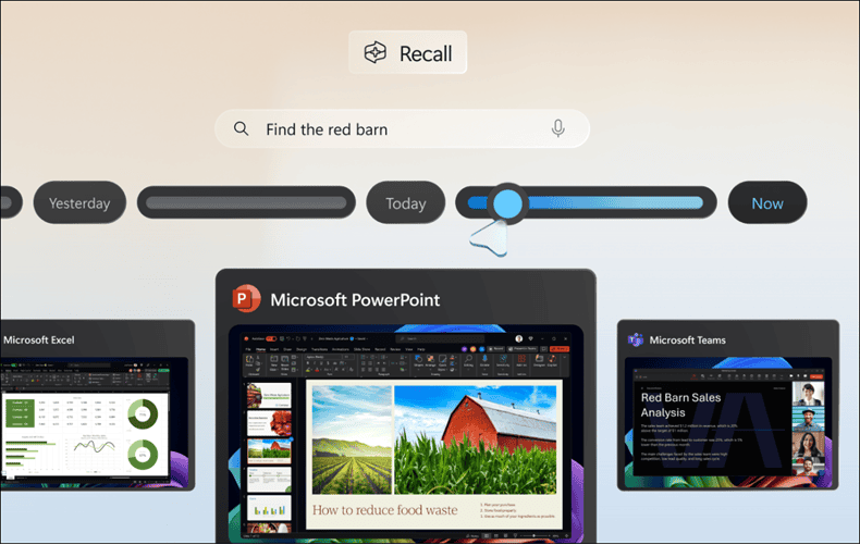 Windows 11 Copilot Recall Feature