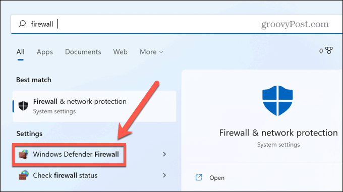 windows 11 defender firewall