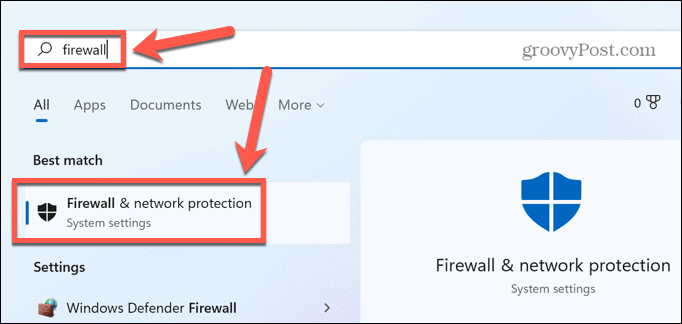 windows 11 firewall